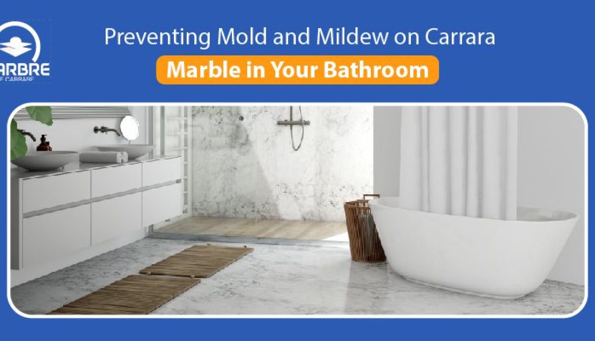 Preventing Mold and Mildew on Carrara Marble in Your Bathroom