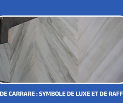 Marbre de Carrare _ symbole de luxe et de raffinement